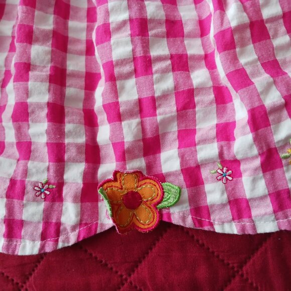Pink & White Check Sundress by Youngland, Size 24 Mo. - Picture 8 of 9